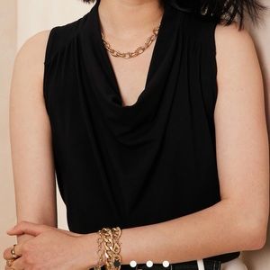 Banana Republic Cowl Neck Blouse